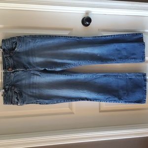 Simply Vera by Vera Wang women's wide leg jeans.  Size 12.